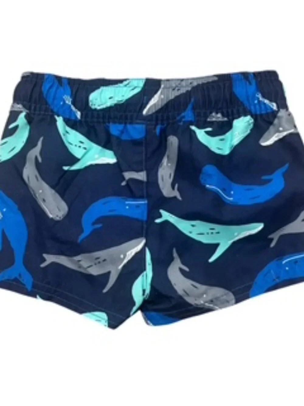 NEW Cat & Jack Baby Boy 3 - 6 months swim Trunks Blue swimsuit NWT